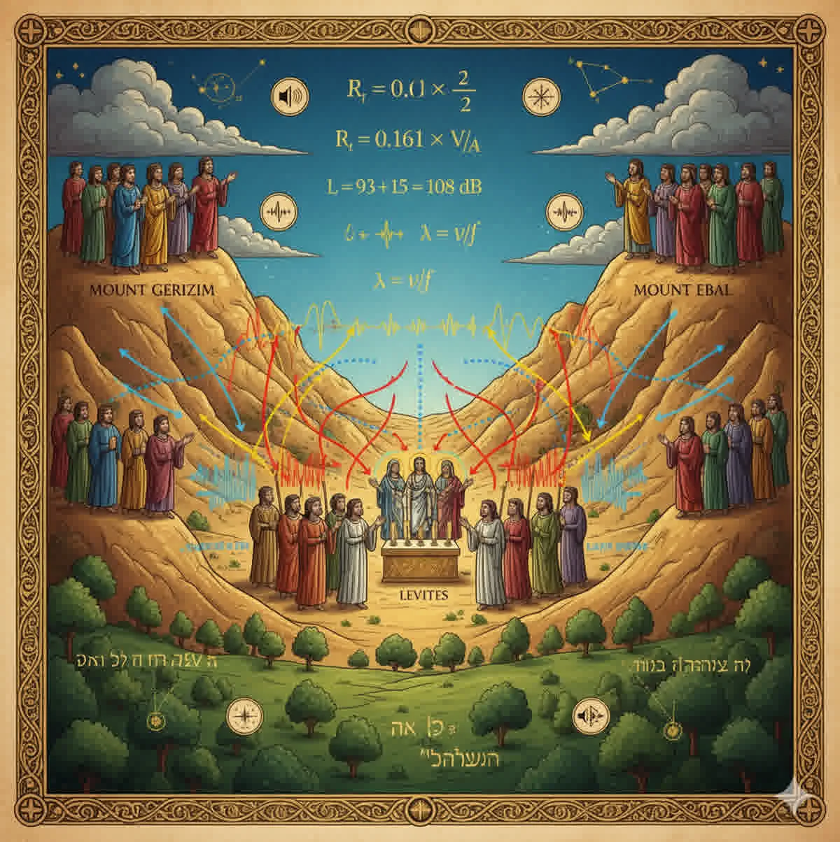 פרשת כי תבוא: כשהתורה תכננה את מערכת האודיו המתקדמת ביותר בעולם העתיק - הר גריזים ועיבל כאמפיתיאטרון אקוסטי מושלם