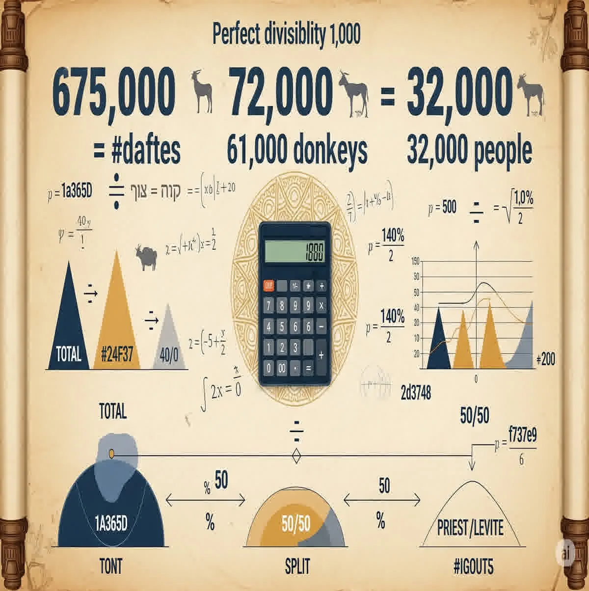 פרשת מטות: המתמטיקה המושלמת של חלוקת השלל - כשהתורה מדגימה Resource Allocation Algorithm מושלם
