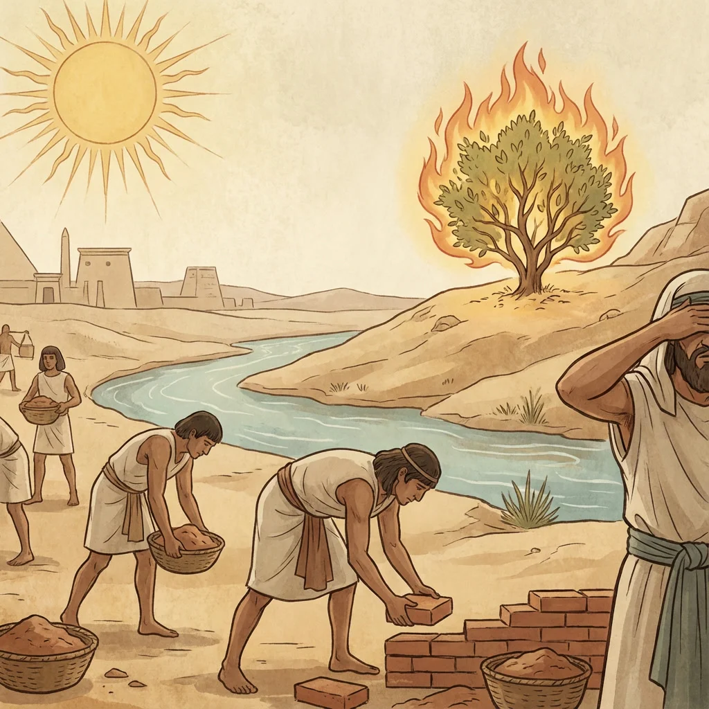 מבט מתמטי על פרשת שמות - תבנית המכות