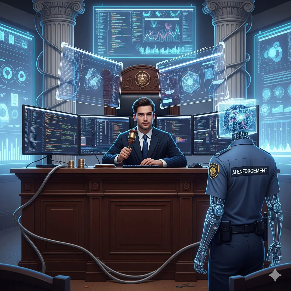 פרשת שופטים: האחריות הדו-כיוונית בפיתוח תוכנה עם בינה מלאכותית - כשהשוטר הפנימי שלך צריך לכוון את השוטר הפנימי של ה-AI